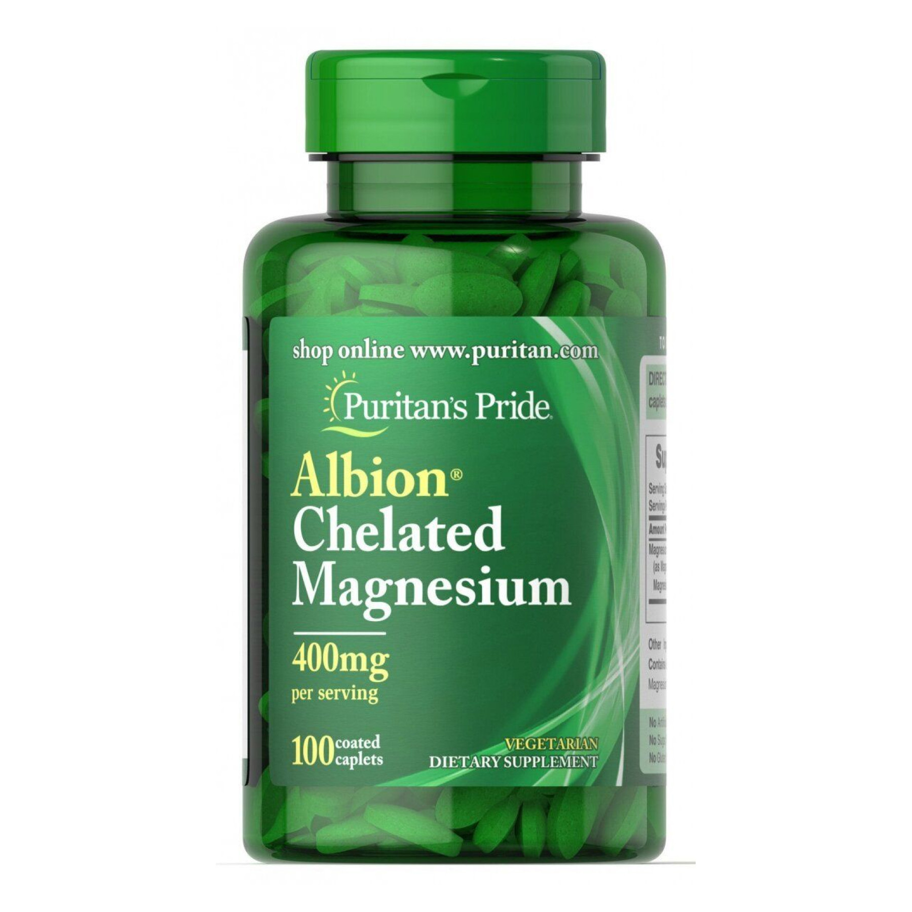 Капсули Albion Chelated Magnesium 400mg - 100caps 2022-09-0399