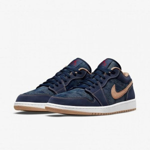 Кросівки Jordan 1 Low SE Denim DH1259-400