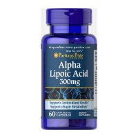 Таблетки Puritans Pride Alpha Lipoic Acid 300mg - 60 caps 2023-10-4583