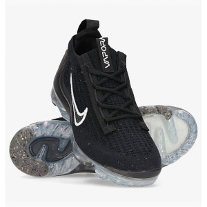 Кросівки Nike Air VaporMax 2021 FK Black Metallic Silver (W) DC4112-002