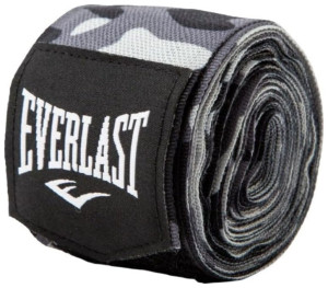 Бинти EVERLAST SPARK PRINTED HAND WRAPS 120 X2 чорний, сірий Уні 120 (304,8 см) P00002913
