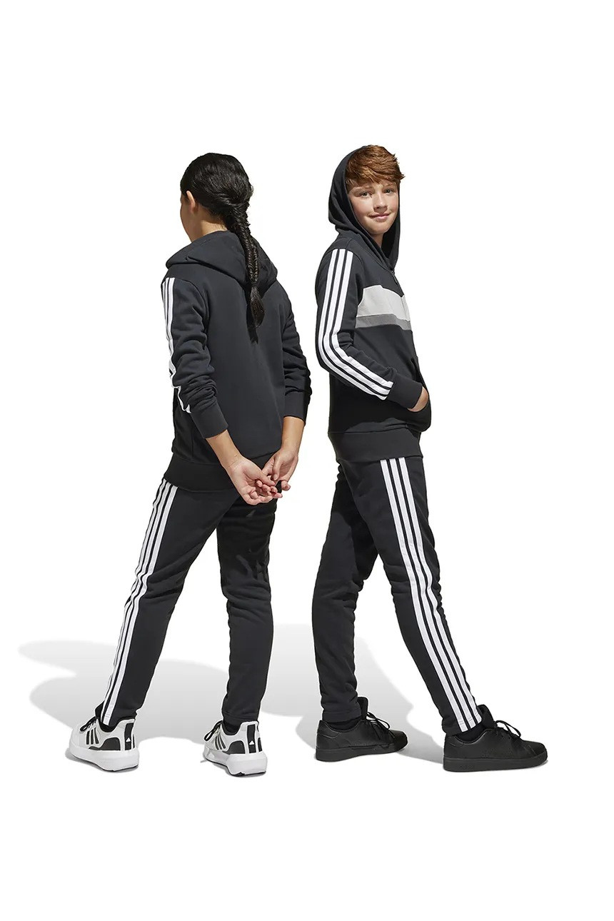 Костюм спортивний дитячий J 3S TIB FL TS JC7520 Adidas 140 Чорний JC7520