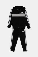 Костюм спортивний дитячий J 3S TIB FL TS JC7520 Adidas 140 Чорний JC7520