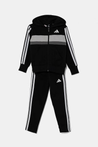 Костюм спортивний дитячий J 3S TIB FL TS JC7520 Adidas 140 Чорний JC7520