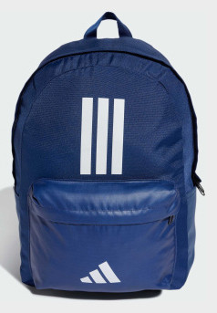 Рюкзак Adidas CLSC BARS 3S 27,5L темно-синій, білий Уні 15х31х44 см IS7041