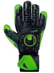Рукавиці воротарські Uhlsport CLASSIC SOFT ADVANCED чорно-зелені 1011324 01 1011324-01