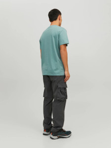 Футболка JCOHUNT TEE SS CREW NECK LN 12228391-Trellis Jack&Jones M Блакитний 12228391-TRELLIS