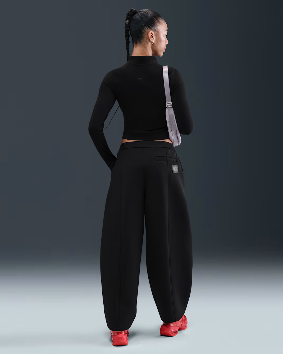 Штани жіночі Nike Sportswear Modern Fleece WomenS Mid- Rise Loose Pants Black HV1964-010