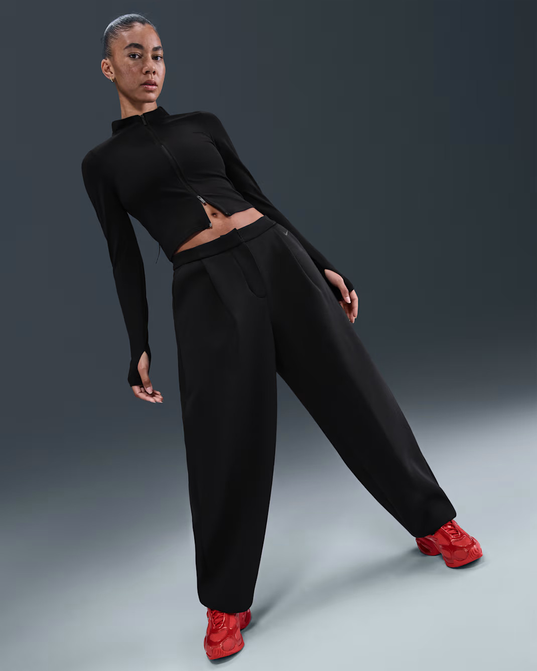 Штани жіночі Nike Sportswear Modern Fleece WomenS Mid- Rise Loose Pants Black HV1964-010