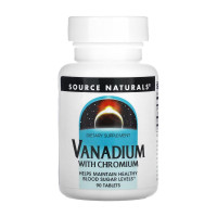 Таблетки Source Naturals Vanadium with Chromium - 90 tabs 2023-10-2697