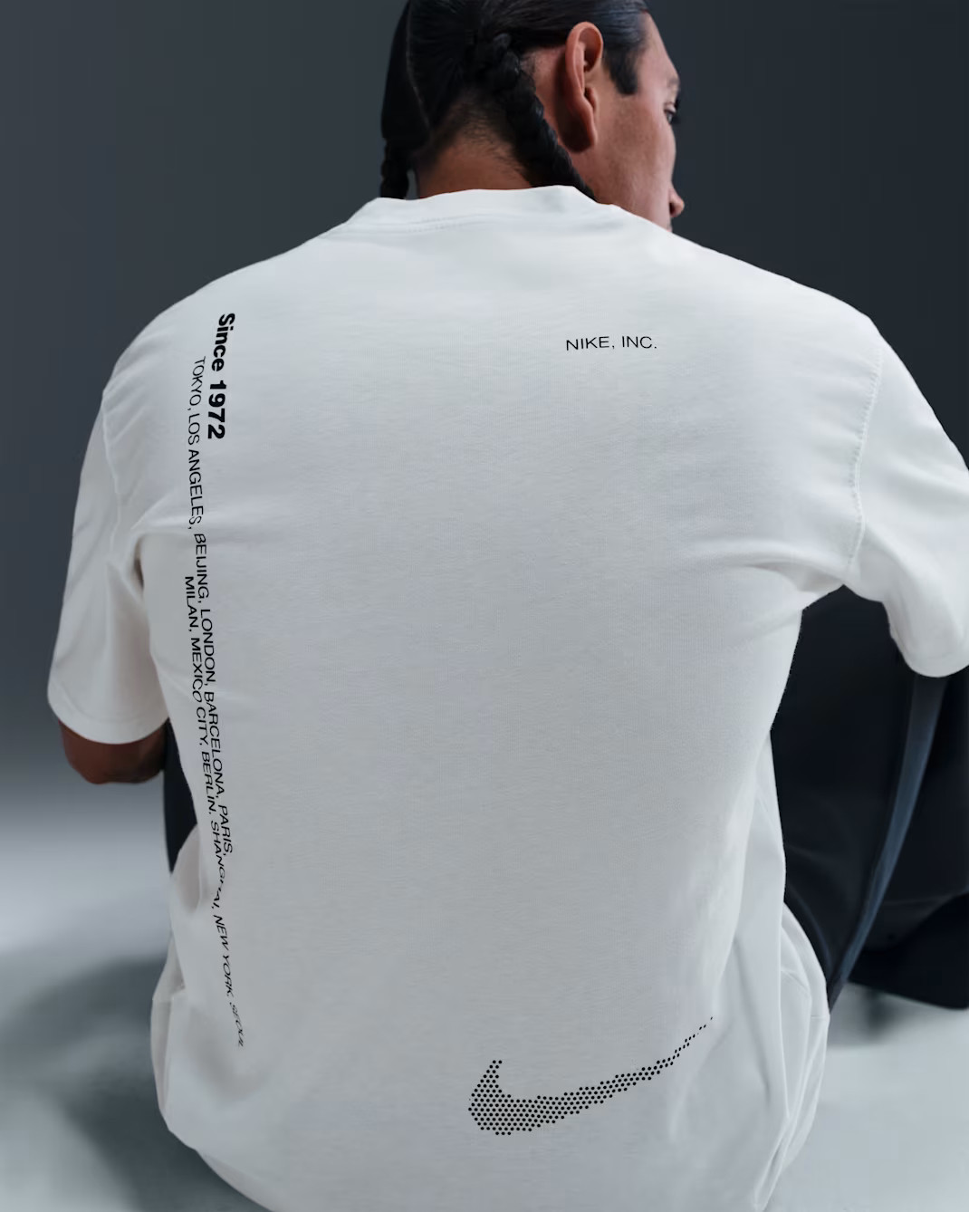 Футболка чоловіча Nike M90 Swsh White HQ9262-121