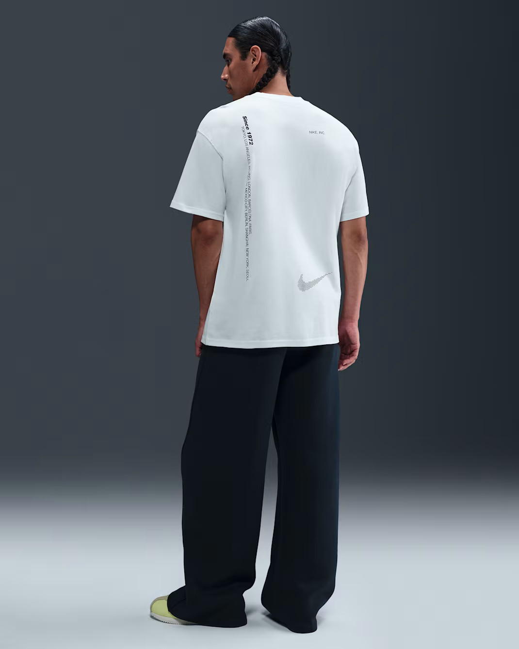 Футболка чоловіча Nike M90 Swsh White HQ9262-121