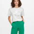 Футболка ONLISLA LIFE OVERSIZE S/S FOIL TOP JRS 15245485-Bright White-Print:IMPACT ONLY XS Білий 15245485-Bright White-Pri