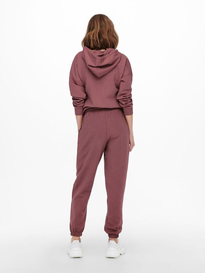 Штани ONLFEEL LIFE NEW PANT NOOS SWT 15243747-Rose Brown ONLY M/32 Розовий 15243747-Rose Brown