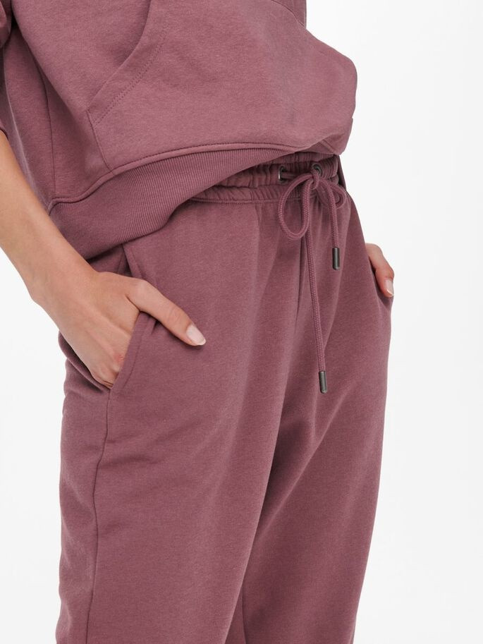 Штани ONLFEEL LIFE NEW PANT NOOS SWT 15243747-Rose Brown ONLY M/32 Розовий 15243747-Rose Brown