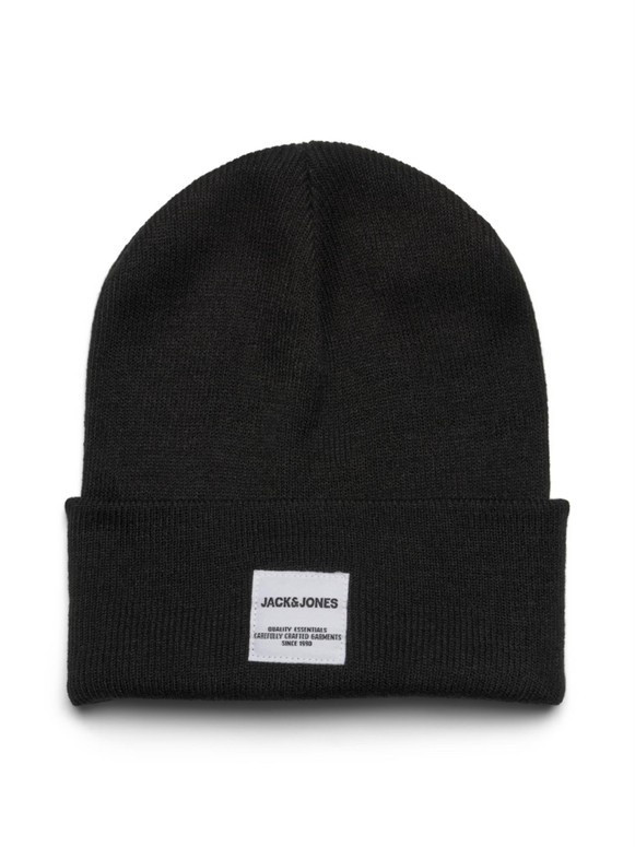 Шапка JACLONG KNIT BEANIE NOOS 12150627-Black Jack & Jones ONE SIZE Чорний 12150627-BLACK