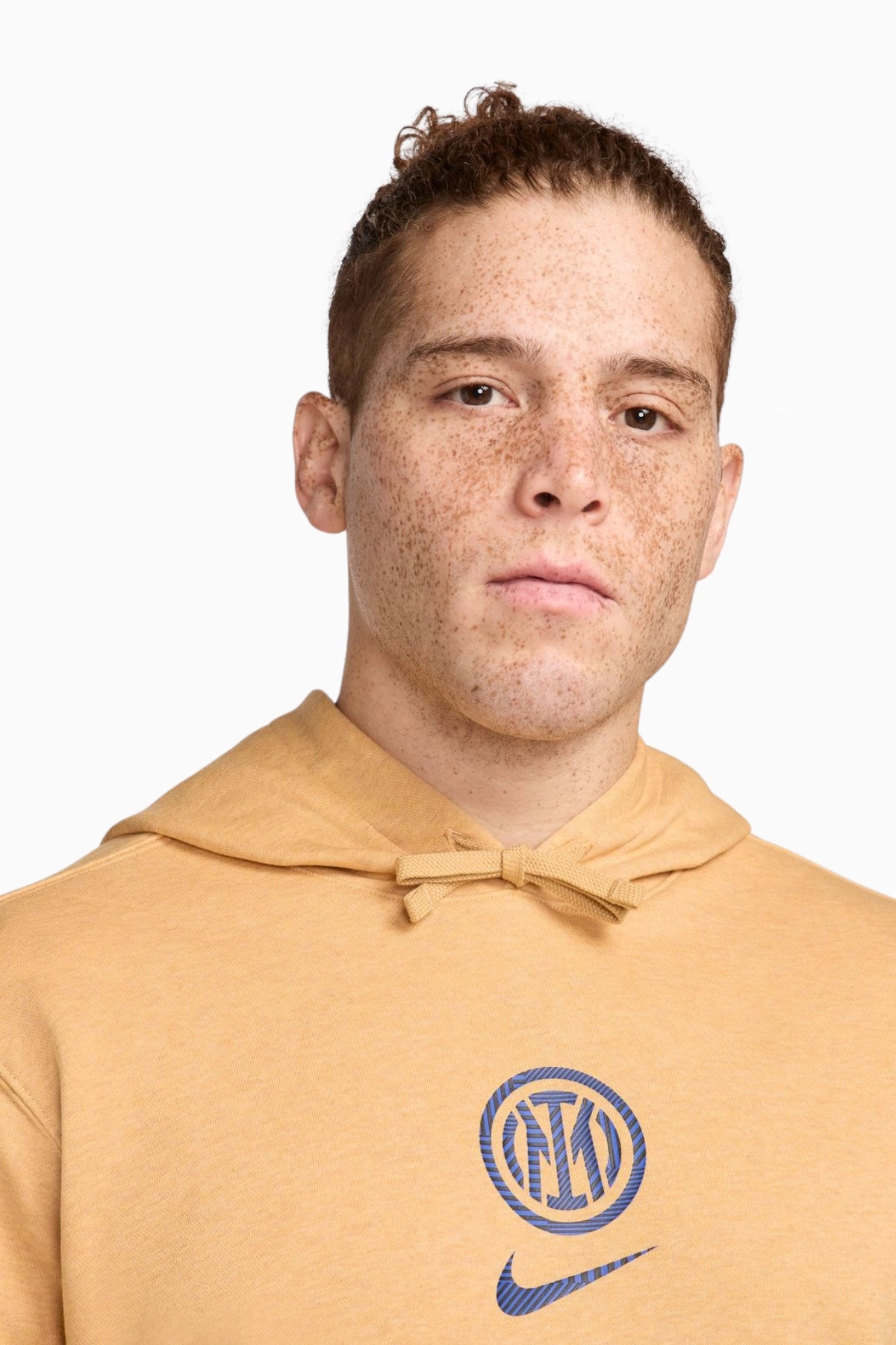 Худі чоловіче Nike Inter Mnsw Club Beige FQ3095-714