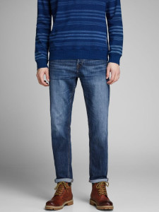 Джинси JJIMIKE JJORIGINAL AM 814 NOOS 12148874 Blue Denim Jack&Jones 12148874BLUEDENIM