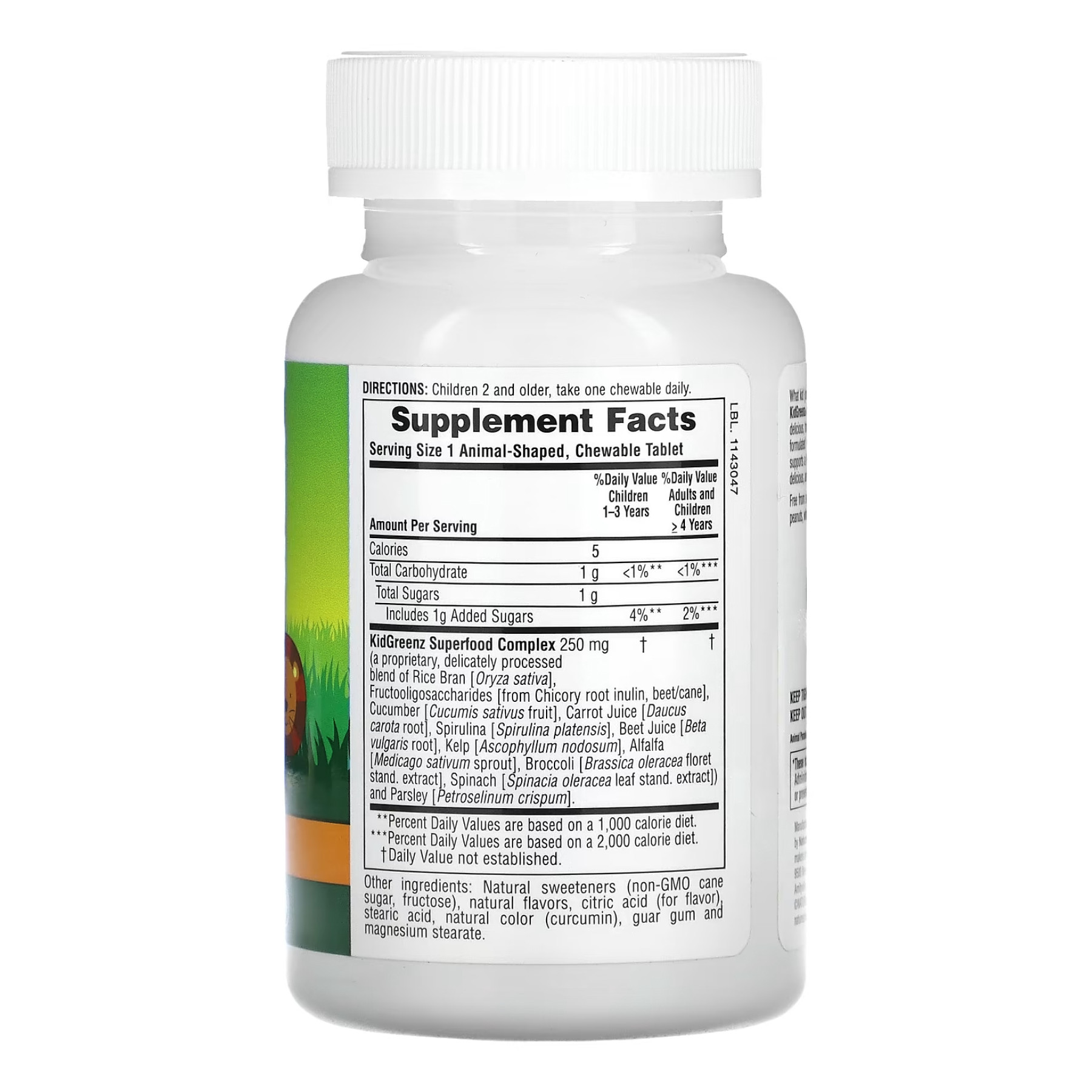 Таблетки Animal Parade KidGreenz – 90 tabs Tropical Fruit 2022-10-1497