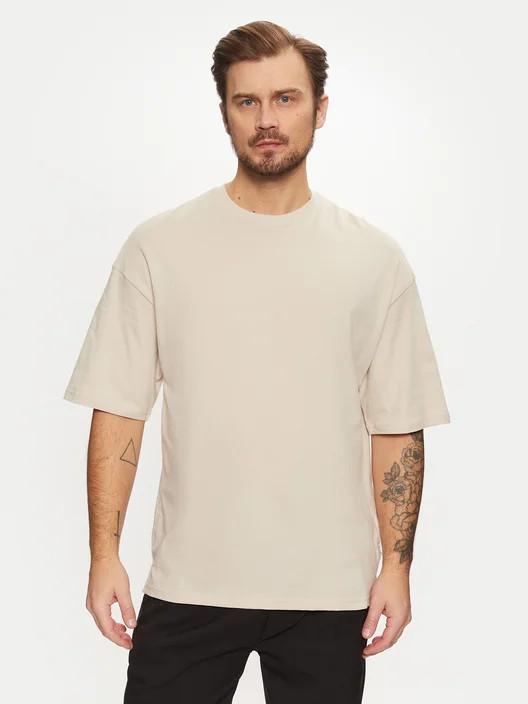 Футболка Jack & Jones JJECHARGE TEE O-NECK NOOS 12259975-FieldsOf Rye