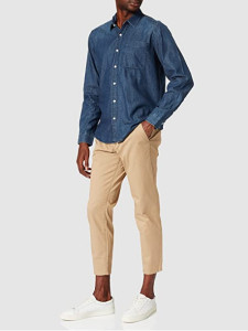 Сорочка Shirt  REGULAR FIT 130.10.108.26.120.2103478-56Y5 s.Oliver M Синій 130.10.108.26.120.2103478