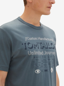 Футболка 1040034ХХ32506 Tom Tailor L Темно-сірий 1040034ХХ32506