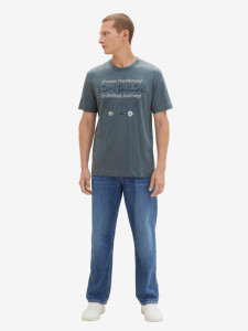 Футболка 1040034ХХ32506 Tom Tailor L Темно-сірий 1040034ХХ32506