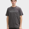 Футболка MEN'S T-SHIRT 1045631-10899 Tom Tailor L Темно-сірий 1045631-10899
