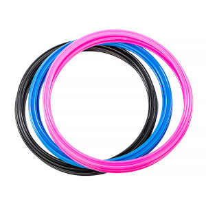 Кільця спортивні 12 шт (4 Сині+4 Рожеві+4 Чорні) AVK3-463-600-001