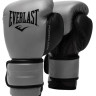 Рукавиці боксерські Everlast POWERLOCK 2R TRAINING GLOVE сірий, чорний Уні 16 унцій (P00002307) P00002307