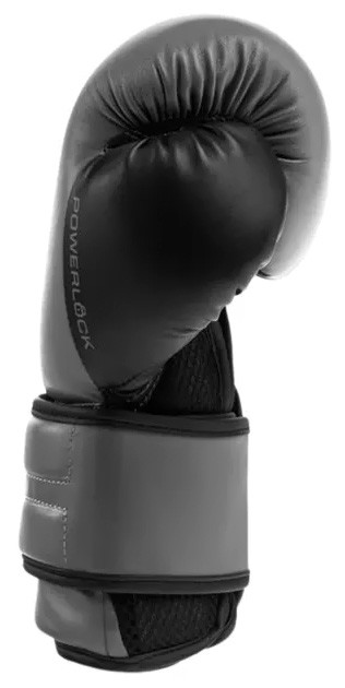 Рукавиці боксерські Everlast POWERLOCK 2R TRAINING GLOVE сірий, чорний Уні 16 унцій (P00002307) P00002307