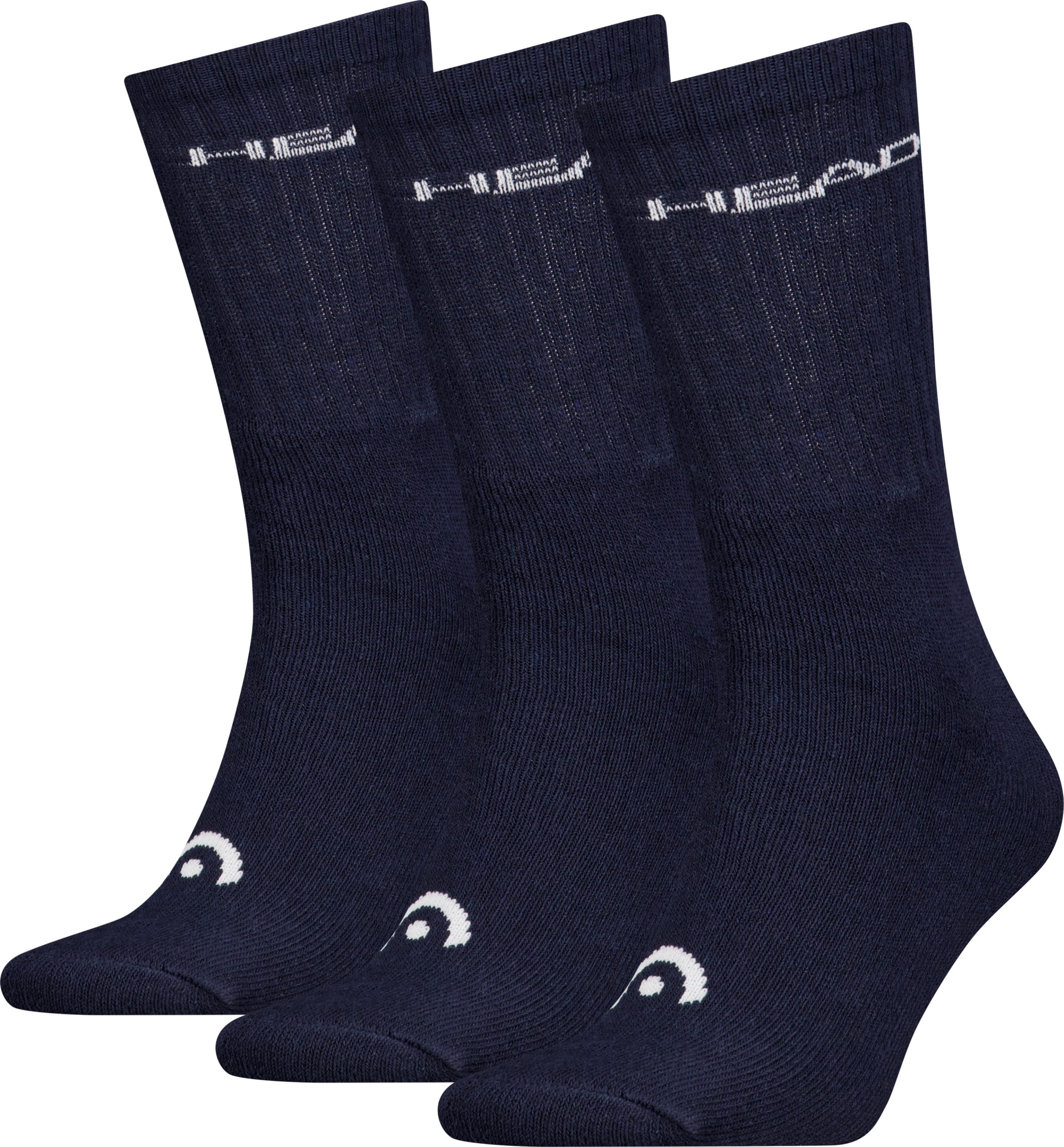 Шкарпетки Head ELEMENTS ALL SPORTS CREW 3P синій 39-42 (701229008-003) 701229008-003