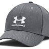Кепка UA Mens Sportstyle Lockup Adj cірий Уні OSFM 1381645-012