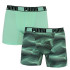 Труси-боксери Puma ACTIVE BOXER PRINT 2P зелений, чорний Чол M 501010001-003