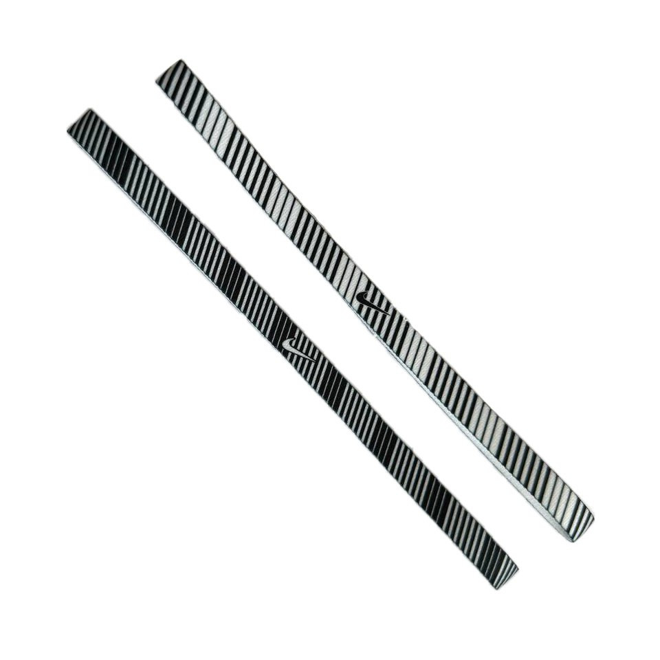 Пов'язка на голову комплект Nike Flex Classic (2шт) «Черный/Белый» принт в полоску 1930.189.O 1930.189.OS-2