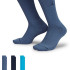 Шкарпетки Nike U J ED CUSH POLY CREW 3PR 144 синій, темно-синій, блакитний Уні 38-42 DX9632-907