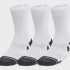 Шкарпетки UA Performance Tech 3pk Crew білий Уні LG 1379512-100