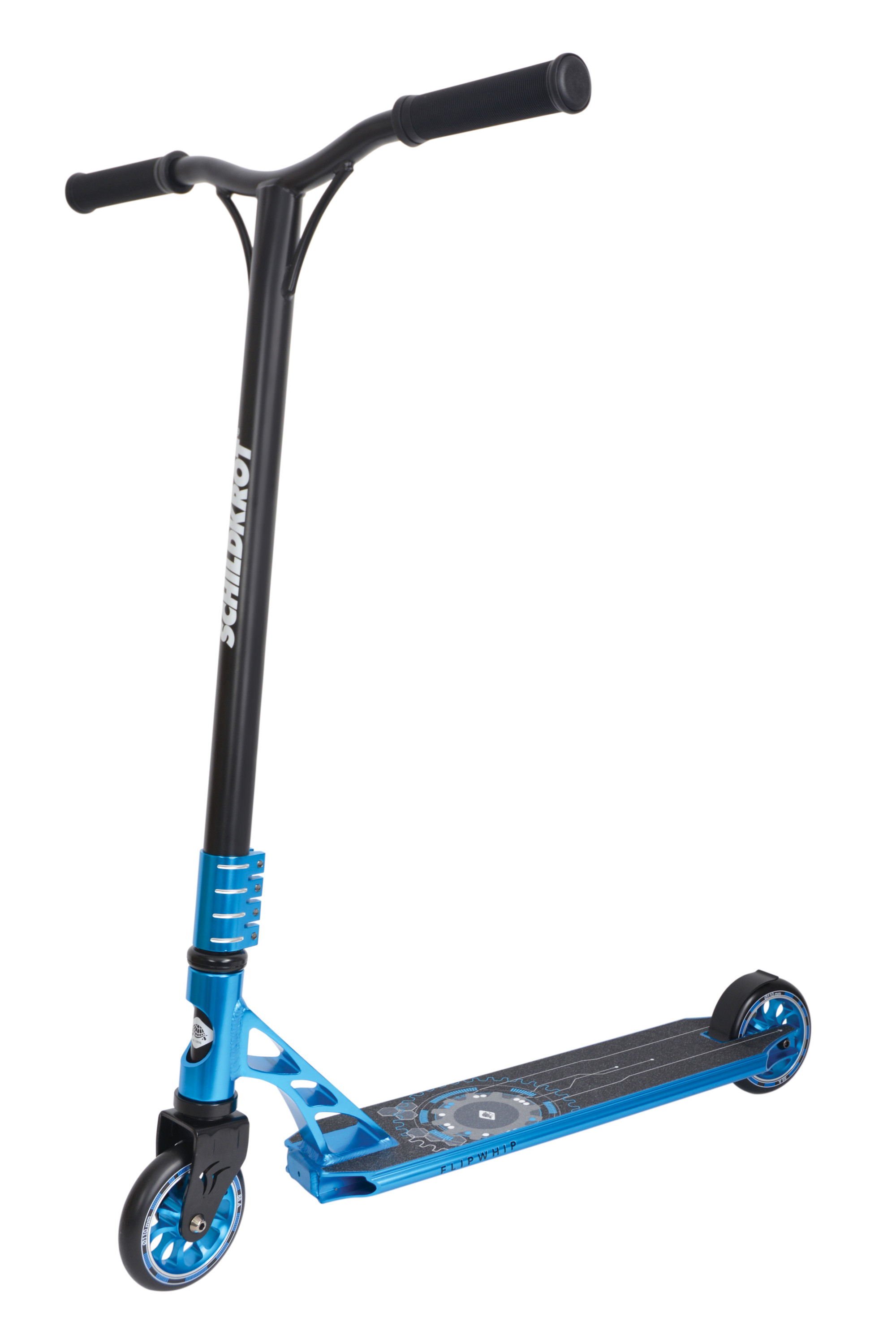 Самокат трюковий Schildkröt Flipwhip Electric Blue чорно-блакитний Уні Max:100 кг 510401