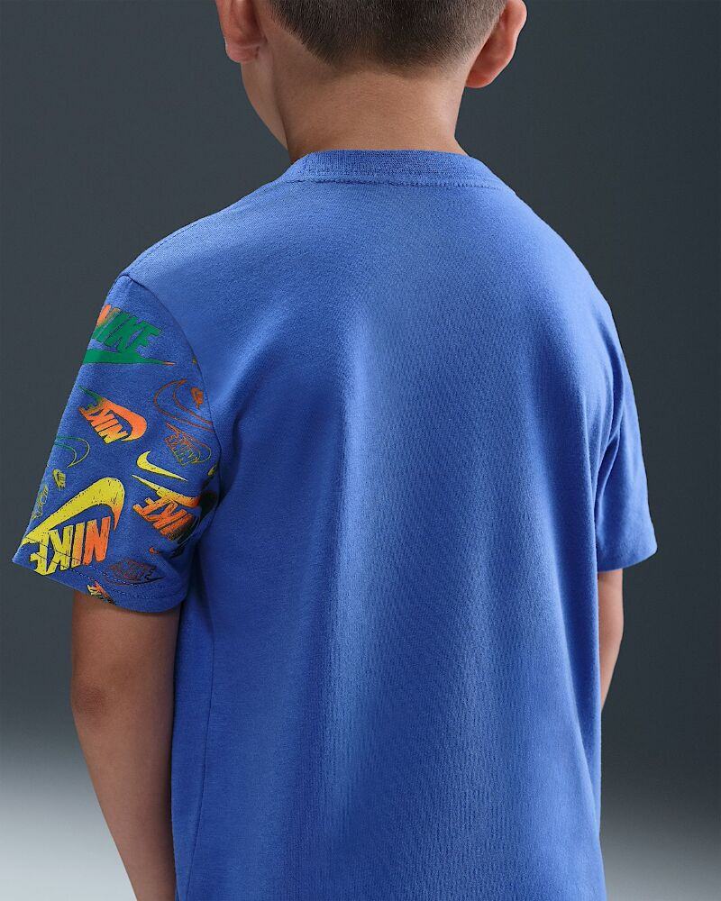 Футболка дитяча Nike Club Revealed Blue 86N210-B9A