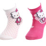 Шкарпетки HELLO KITTY SOCKS білий, пурпурний Діт 19-22 36785-1