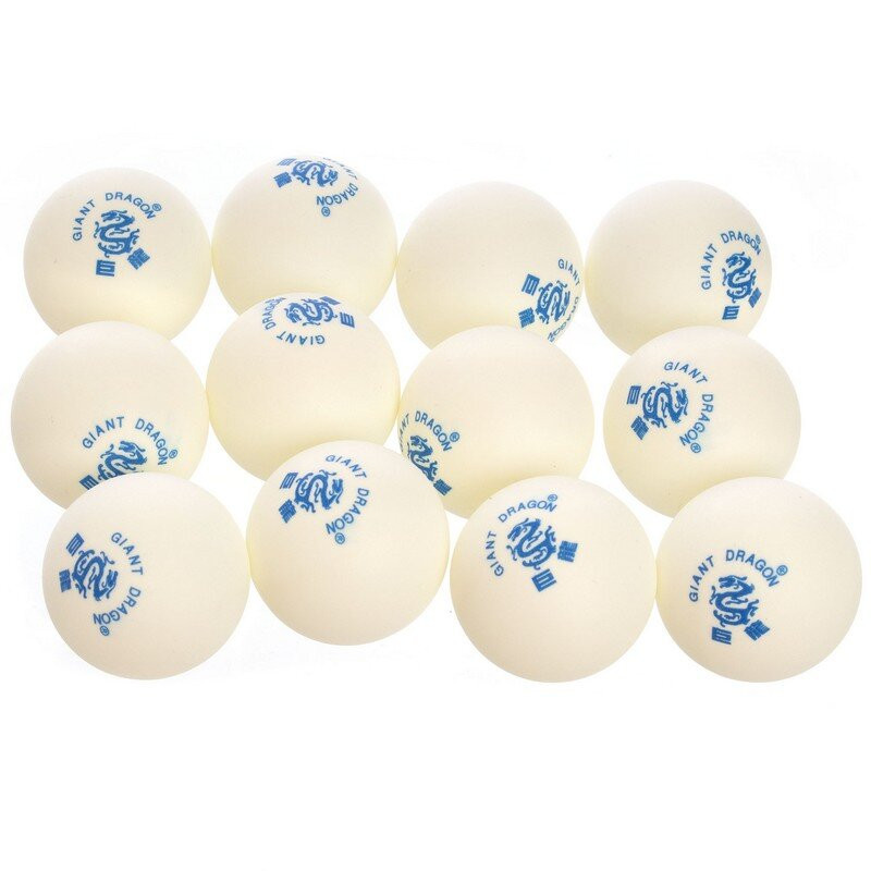 М'яч для настольного тенісу Giant Dragon B12P40+ (12 шт.) MT-6558 MT-6558