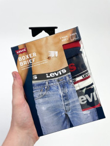 Труси Levis (червоні-білі-сині) 37149-0310