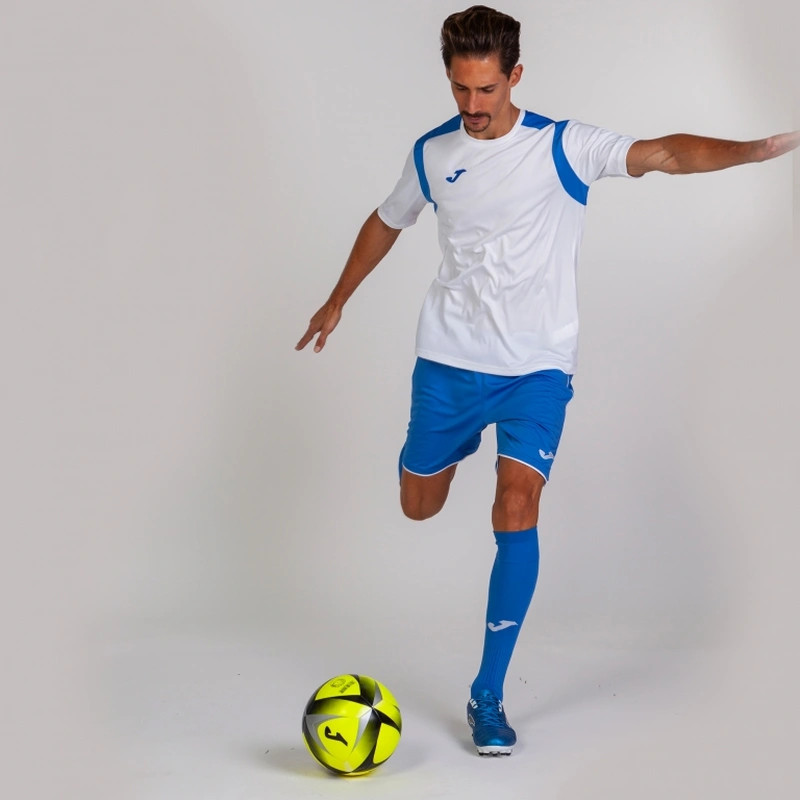Шорти футбольні Joma LIGA 101324.702 синьо-білі 101324.702