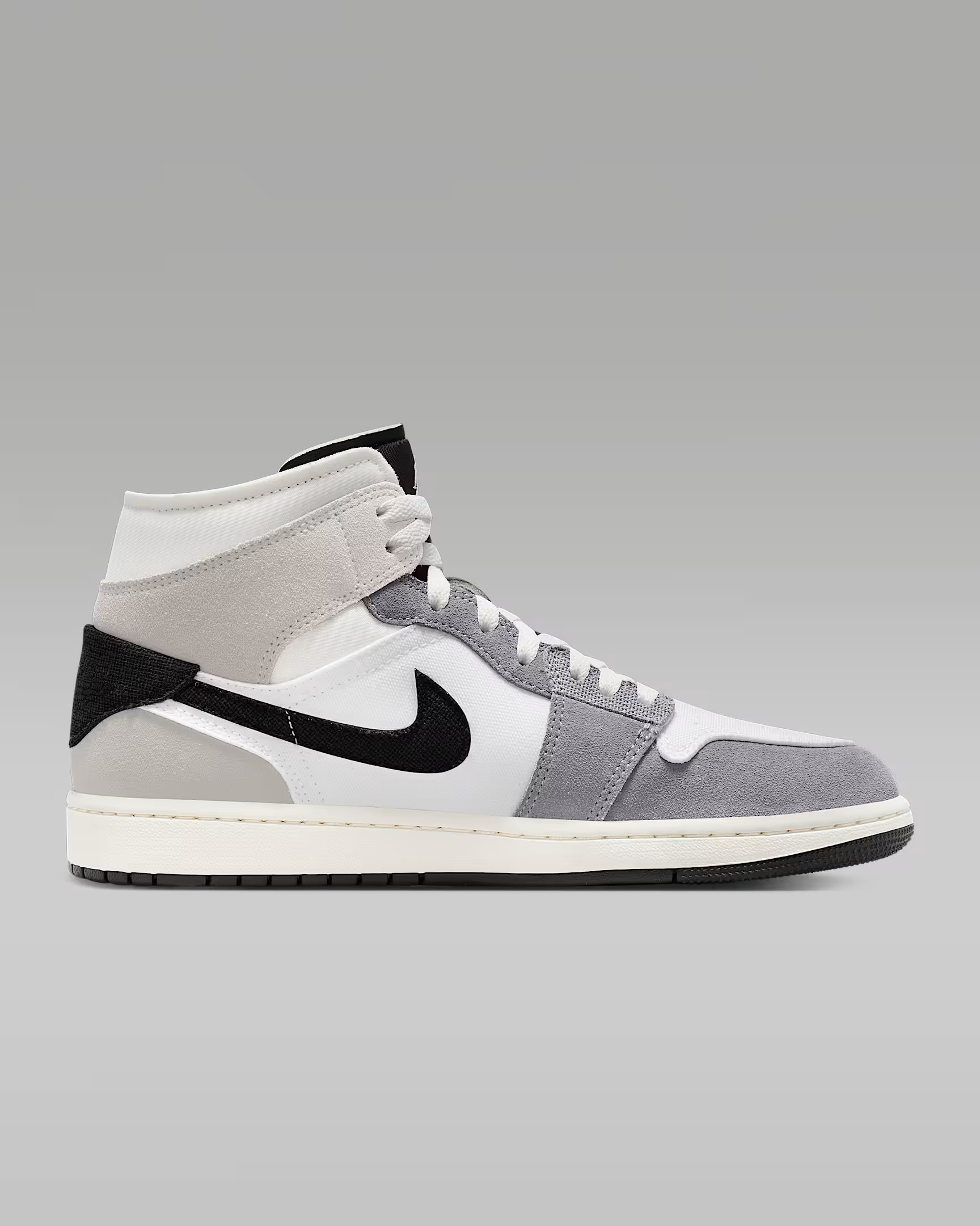 Кросівки AIR JORDAN 1 MID SE CRAFT WHITE/GREY DZ4136-002
