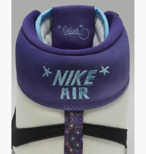 Кросівки Jordan x Opium Paris Air Ship PE SP 'Black Court Purple' FQ8281-100