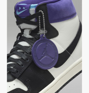 Кросівки Jordan x Opium Paris Air Ship PE SP 'Black Court Purple' FQ8281-100