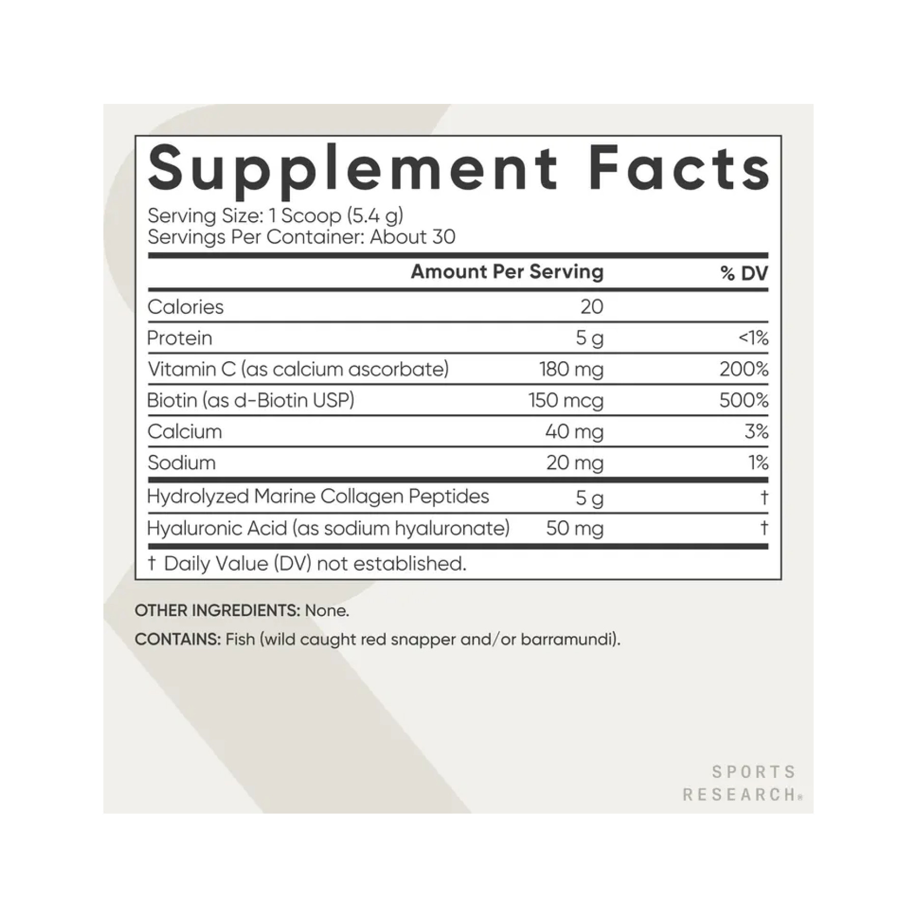 Порошок Sport Research Collagen Beauty Complex - 164g Unflavored 2023-10-4394