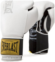 Рукавиці боксерські EVERLAST 1910 CLASSIC TRAINING GLOVE білий Уні 14 унцій P00001710