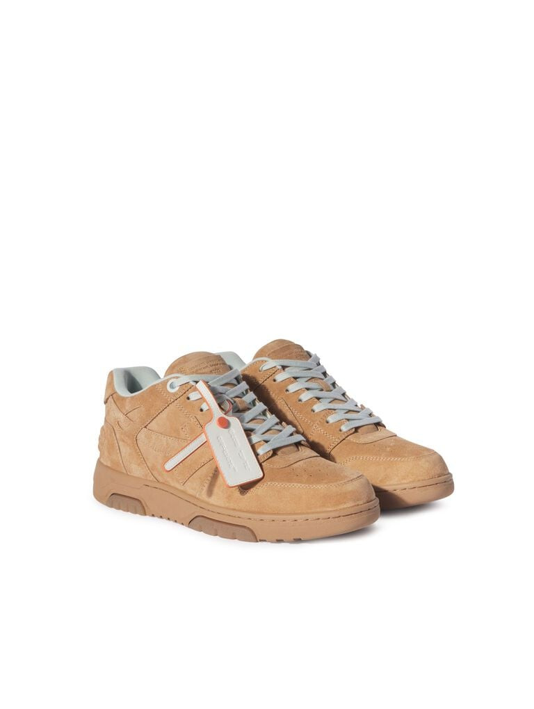 Кросівки OFF-WHITE OUT OF OFFICE "CAMEL SUEDE" OMIA189F24LEA00A6262