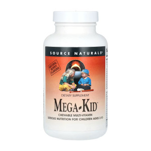 Капсули Source Naturals Mega-Kid™ - 30 Wafer Berry 2023-10-2692